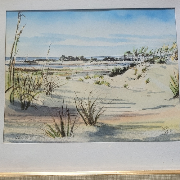 Davis Gray Watercolor Art Vintage Watercolor By Davis Gray 973 Used